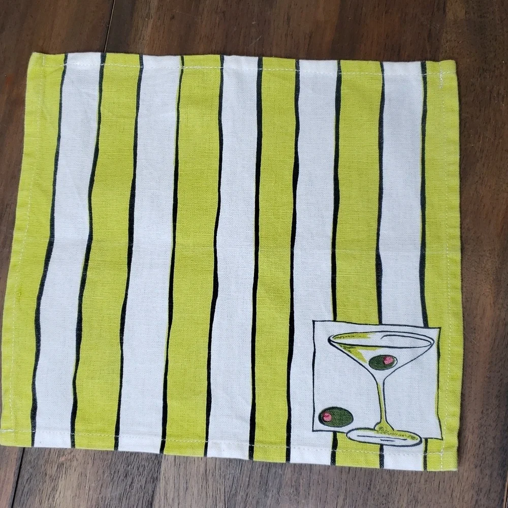 Cloth Cocktail Napkins Set of 12